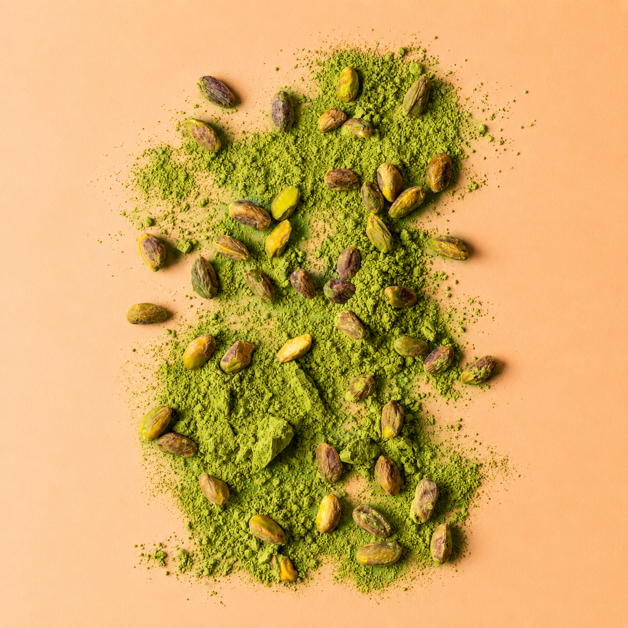 CRUNO pistachio matcha granola with real matcha powder — premium granola