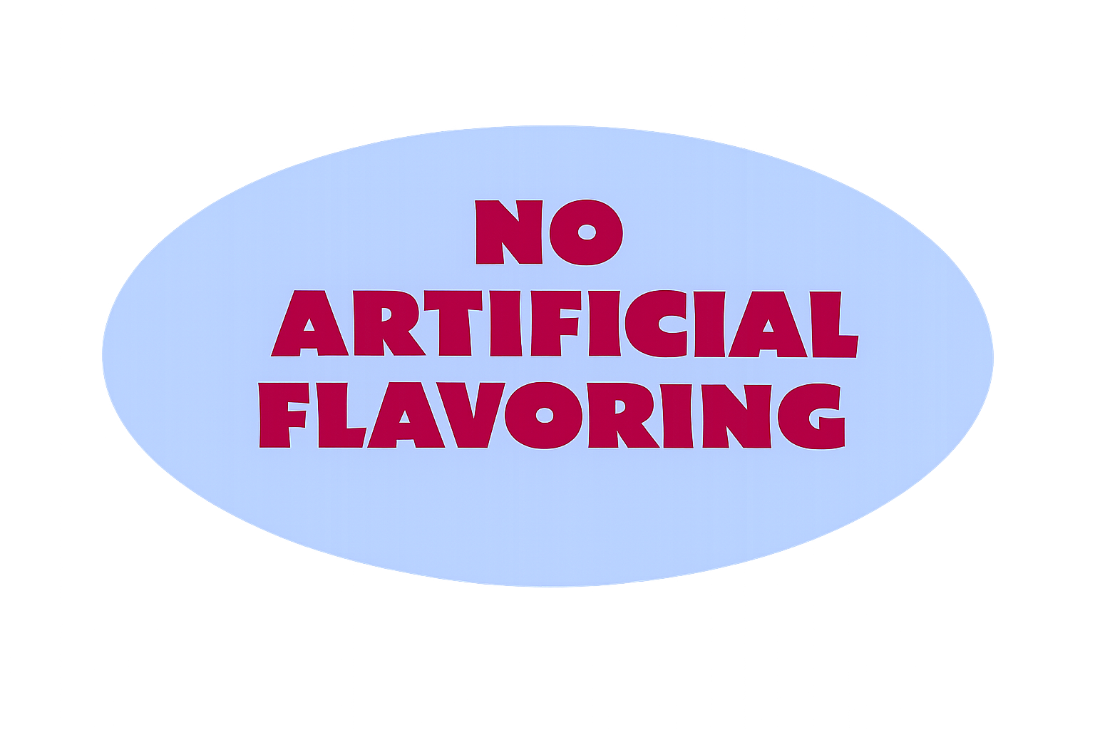 No Artificial Flavoring