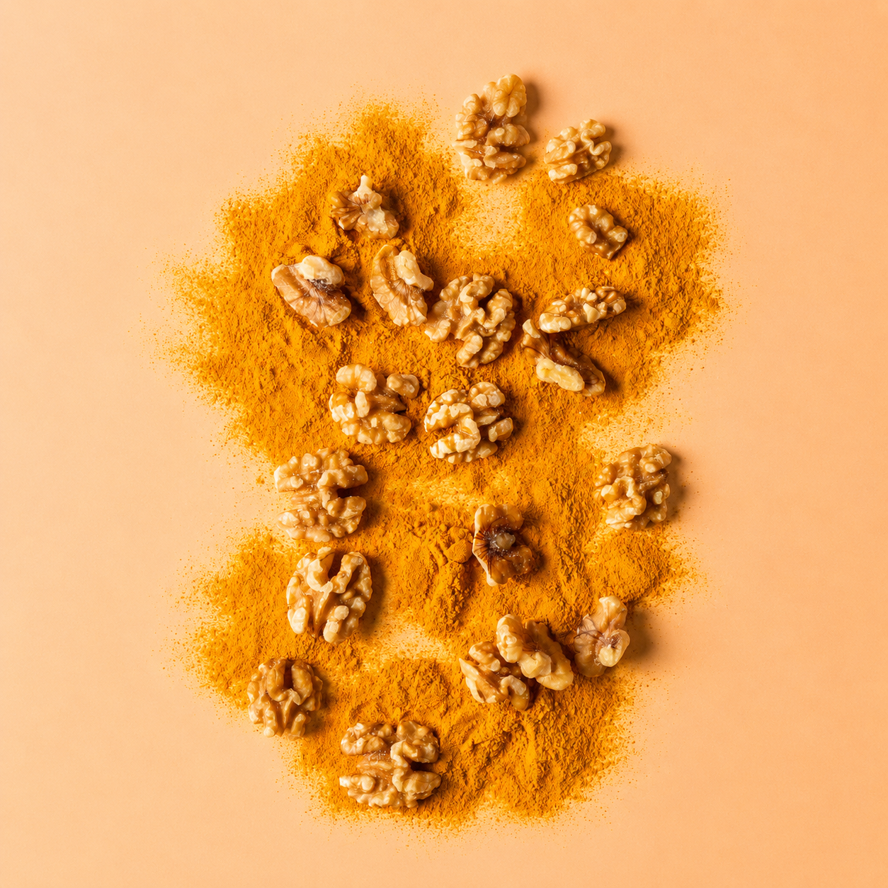 CRUNO orange essence walnut granola with turmeric — premium clean ingredient granola